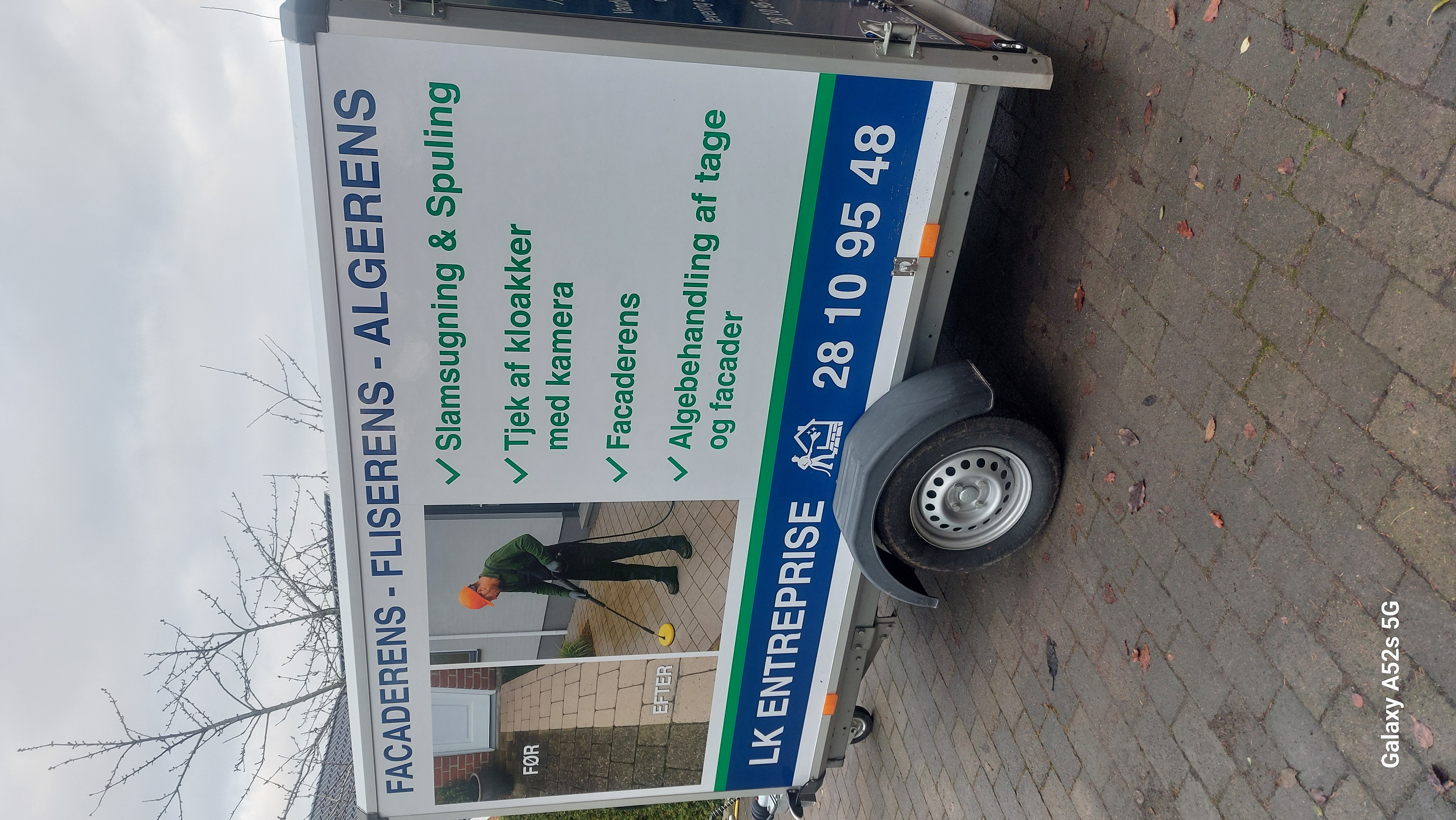 Fliserens og algebehandling