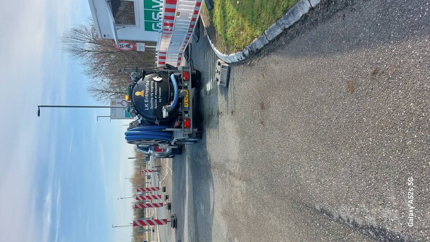 Kloakspuling med højtryk